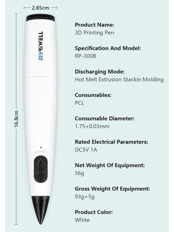 3D qələm MYRIWELL - Image 2